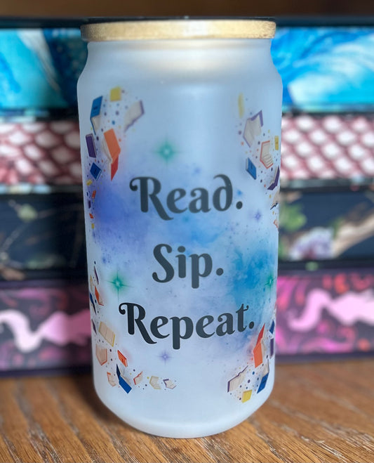 Read Sip Repeat Cup