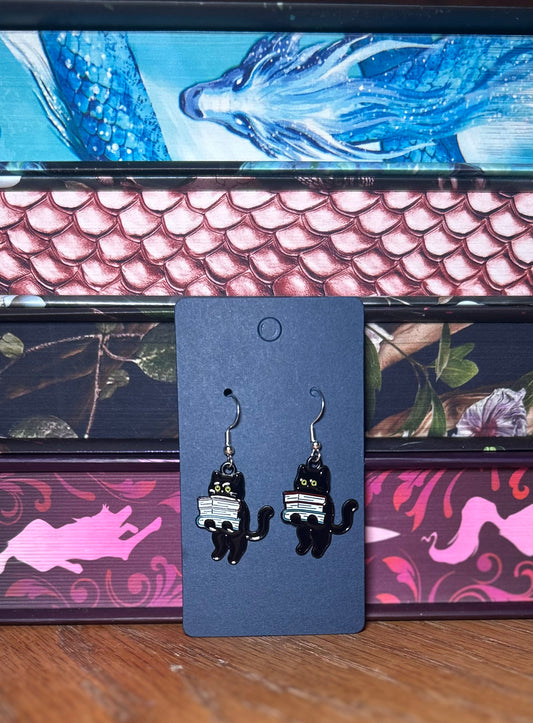 Cat Earrings #4