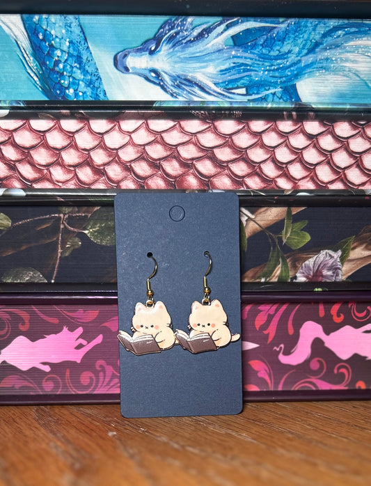Cat Earrings #7