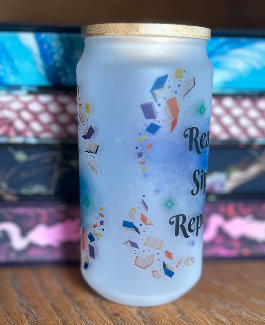 Read Sip Repeat Cup